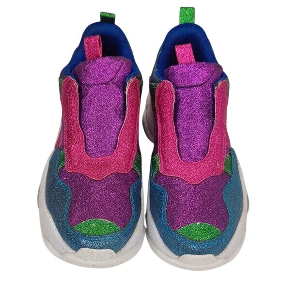 Jeffrey Campbell Y2K pink, Multicolor platform sneaker sz 7.5 - Picture 2 of 7